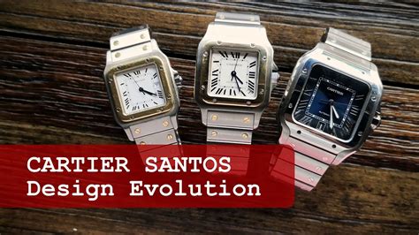 cartier santos carree vs galbee|santos galbee xl.